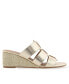 Фото #2 товара Women's Wilma Slip-On Wedge Sandals