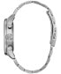 ფოტო #2 პროდუქტის Eco-Drive Men's Chronograph Garrison Silver-Tone Titanium Bracelet Watch 44mm
