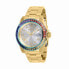 Фото #1 товара Invicta 40229 Women's Angel Quartz Yellow Gold Bracelet CZ Watch