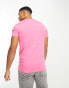 Фото #2 товара Hollister icon logo t-shirt in pink