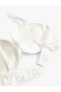 Taşlı Sütyen Push Up Dantelli Balenli Bridal