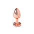 Фото #4 товара Rose Gold Metal Butt Plug Size S