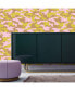 Фото #1 товара Cynthia Rowley for Glammo Pink, Lemon & Gold Self-Adhesive Wallpaper