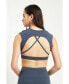 Women's Strappy Back Crop Top