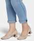 ფოტო #4 პროდუქტის Plus Size Sheri Slim Ankle Jean with Roll Cuffs