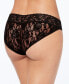 Фото #3 товара Hanky Panky 259646 Women's Lace Vikini Panty Black Underwear Size M