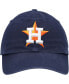 Фото #3 товара Boys Navy Houston Astros Team Logo Clean Up Adjustable Hat