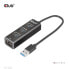 Фото #2 товара Club 3D USB 3.2 Gen1 A 3-P Hub Gigabit Ethernet