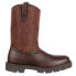 Фото #2 товара Georgia Boots Homeland Waterproof Pull On Work Mens Brown Work Safety Shoes G11