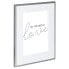 Фото #2 товара Hama Line - Metal - Silver - Single picture frame - Table,Wall - 13 x 18 cm - Rectangular