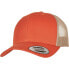 FLEXFIT Retro Trucker 2-Tone Cap Rustic Orange / Khaki - фото #1