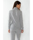 ფოტო #2 პროდუქტის Women's 100% Pure Cashmere Long Sleeve Turtleneck Pullover Sweater