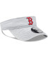Фото #4 товара Men's Gray Boston Red Sox Adjustable Visor