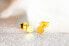 Gold-plated stainless steel earrings hits KE-005