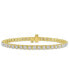 ფოტო #2 პროდუქტის Diamond Tennis Bracelet (4 ct. t.w.) in 14k White Gold or 14k Yellow Gold