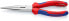 KNIPEX 26 15 200 T - Needle-nose pliers - 2.5 mm - 7.3 cm - Chromium-vanadium steel - Blue/Red - 20 cm