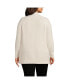 Plus Size Drifter Shaker Easy Fit Mock Neck Sweater