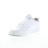 Фото #4 товара Reebok Club Memt Mens White Leather Lace Up Lifestyle Sneakers Shoes