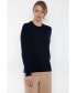 ფოტო #2 პროდუქტის Women's 100% Pure Cashmere Long Sleeve Crew Neck Pullover Sweater (1362, Lime, X-Small )