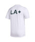 Men's White LA Galaxy Team Jersey Hook AEROREADY T-shirt