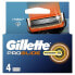 Фото #1 товара Gillette ProGlide Power 4 St. ersatzklinge für Herren Ersatzklingen 4 St.