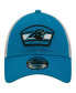 Фото #2 товара Men's Blue, White Carolina Panthers Logo Patch Trucker 9FORTY Snapback Hat