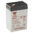 Yuasa Battery Yuasa NP4-6 - Sealed Lead Acid (VRLA) - 6 V - White - 4000 mAh - 870 g
