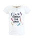 ფოტო #5 პროდუქტის Baby Girls Short Sleeve T-Shirts, Creativity