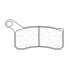 Фото #1 товара CL BRAKES 1204ATV1 Sintered Brake Pads