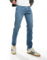 Abercrombie & Fitch 90s slim jeans in mid wash