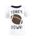 Фото #7 товара Toddler Boys Short Sleeve T-Shirts, Football