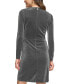 Фото #3 товара Women's Metallic Sheath Dress