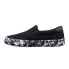 Фото #3 товара Lugz Clipper Splash Slip On Womens Black Sneakers Casual Shoes WCLIPSPC-060