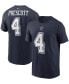 Фото #1 товара Men's Dak Prescott Navy Dallas Cowboys Name and Number T-shirt