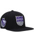 Men's Black Sacramento Kings Side Core 2.0 Snapback Hat