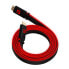 Фото #1 товара Floating Grip HDMI Kabel High Speed 8K/60Hz LED 3.0m rot - Cable - Digital/Display/Video