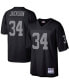 Фото #2 товара Men's Bo Jackson Black Las Vegas Raiders Legacy Replica Jersey