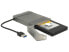 Фото #6 товара Delock 62742 - USB Type-A - SATA - Black - Grey - 0.15 m - JMS567 - 6 Gbit/s
