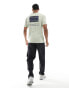 Tommy Jeans regular essential CB flag t-shirt in grey