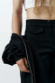 Фото #10 товара Укороченные брюки flare ZARA