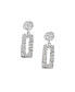 ფოტო #1 პროდუქტის Women's Corroded Drop Earrings