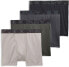 Фото #1 товара Jockey 273884 Underwear ActiveBlend Boxer Brief, Grey/Black/Charcoal, s