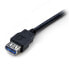 Фото #5 товара StarTech.com 2m Black SuperSpeed USB 3.0 Extension Cable A to A - M/F - 2 m - USB A - USB A - USB 3.2 Gen 1 (3.1 Gen 1) - 5000 Mbit/s - Black
