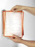 Фото #4 товара Канцелярский набор DURABLE Стойка настенная с 5 информационными панелями Vario Durable оранжевый