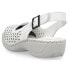 Фото #9 товара Comfortable leather sandals Rieker W RKR665 white