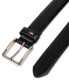 Фото #4 товара Men's Flex Stretch Feather-Edge Dress Belt