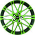 Фото #2 товара Колесный диск литой Oxigin 14 Oxrock neon green polish matt 11x20 ET40 - LK5/130 ML71.6