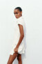 Фото #11 товара Платье-рубашка со складками ZARA