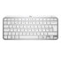 Logitech MX Keys Mini Minimalist Wireless Illuminated Keyboard - Mini - RF Wireless + Bluetooth - QWERTY - LED - Grey