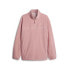 Puma Mmq Half Zip Polarfleece Pullover Womens Pink Casual Athletic Outerwear 620